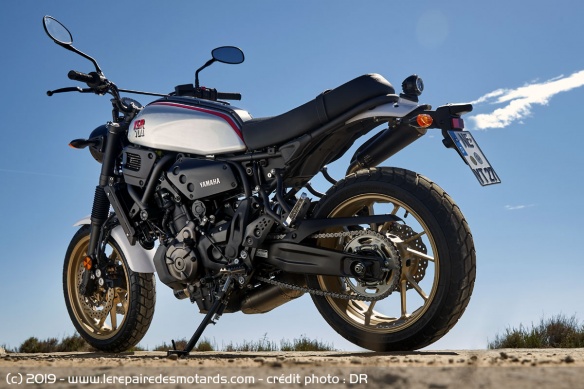 La Xtribute rend hommage à la XT500 de 1981