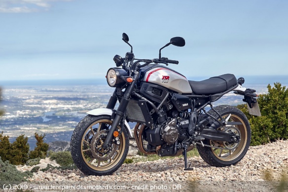 Essai de la Yamaha XSR700 Xtribute