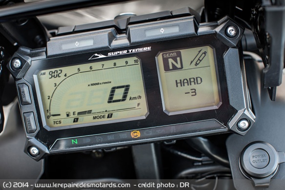 Tableau de bord Yamaha XT 1200 ZE Super Ténéré