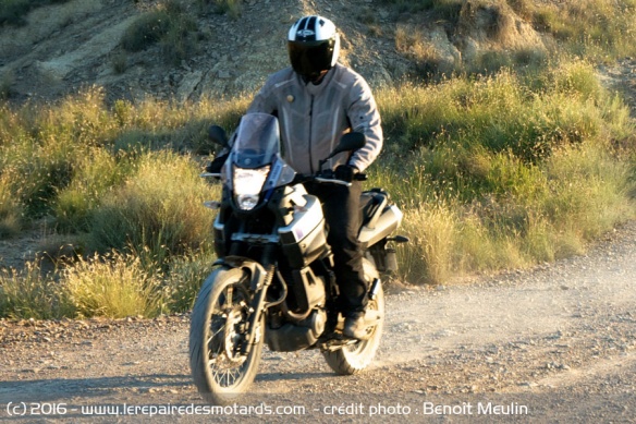 Essai Yamaha XT660Z Ténéré : bonne ergonomie