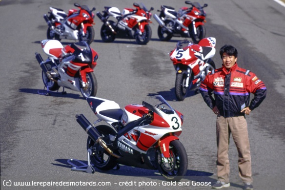 La famille YZF-R dans son ensemble