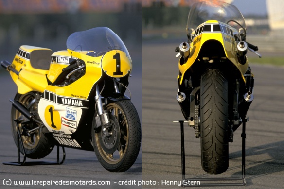 Il s'agit bien de la machine avec laquelle Kenny Roberts est allé chercher son troisième titre mondial