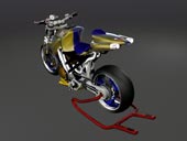 Infographie et moto 3D - Marc Evenisse