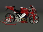 Infographie et moto 3D - Marc Evenisse
