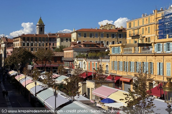 Le march dans le quartier du Vieux Nice