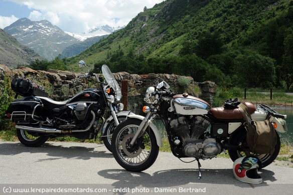 Pas de sportives ou de roadster, l'événement est réservé aux motos rétros et anciennes