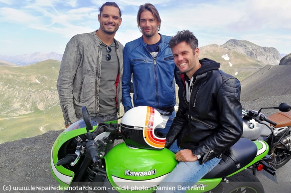 Les nageurs Florent Manaudou, Camille Lacourt et Grégory Mallet étaient eux aussi de la partie