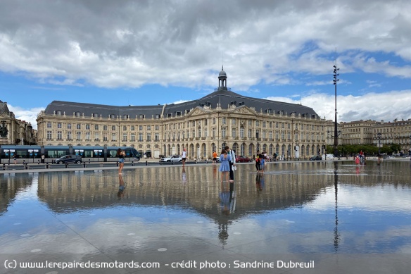 Le miroir d'eau de Bordeaux Le miroir d'eau de Bordeaux