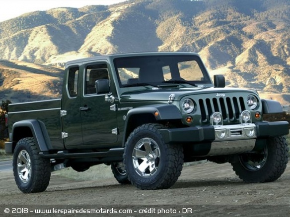 Guide : choisir son pick-up double cabine, proto Jeep