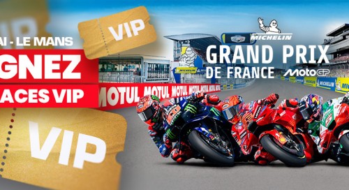 Gagnez votre place VIP pour le Grand Prix de France