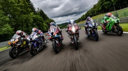 Les plus belles photos des 8 Heures de Spa Motos remportées sur le Toboggan des Ardennes par les F.C.C. TSR Honda France devant le BMW Motorrad World Endurance Team et le YART - Yamaha 