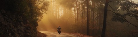 Chronique : la solitude à deux roues