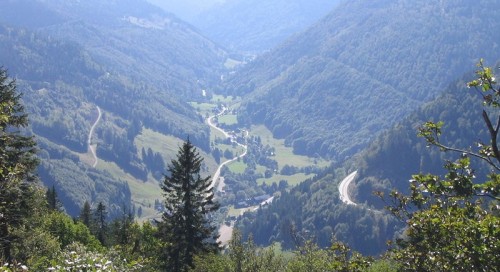 La fort noire avec une escapade  moto au dpart de Colmar 