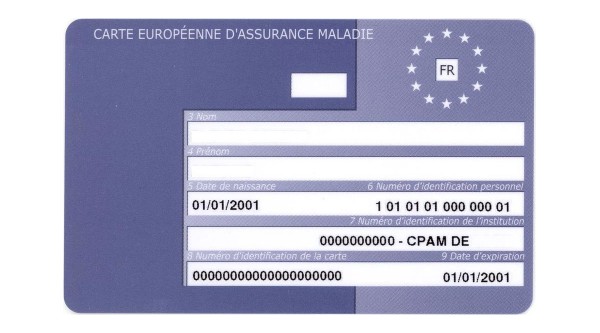 La carte europenne d'assurance maladie