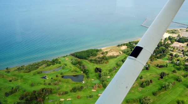 Les lacs vus du ciel