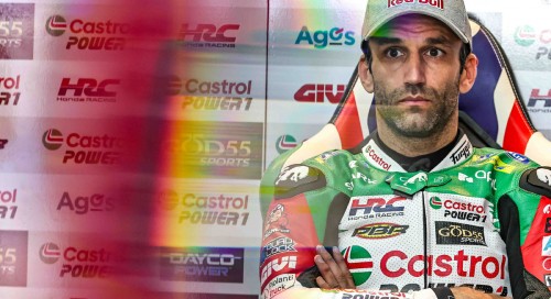 Lourdement bless� au genou gauche en Catalogne, Johann Zarco ne sera finalement pas op�r� et esp�re un retour sur les circuits d'ici septembre 