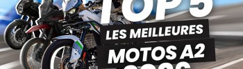 Top 5 : les meilleures motos A2 2026