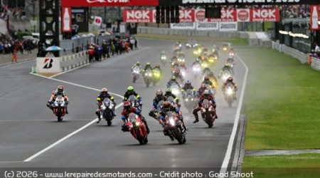 Retour sur la 47e �dition des 8 Heures de Suzuka avec les plus belles photos de la course remport�e pour la cinqui�me fois cons�cutive par le Honda HRC 