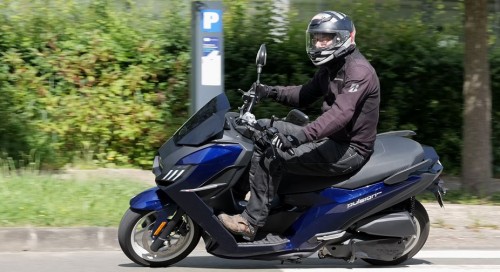 Essai scooter Peugeot Pulsion Evo 125