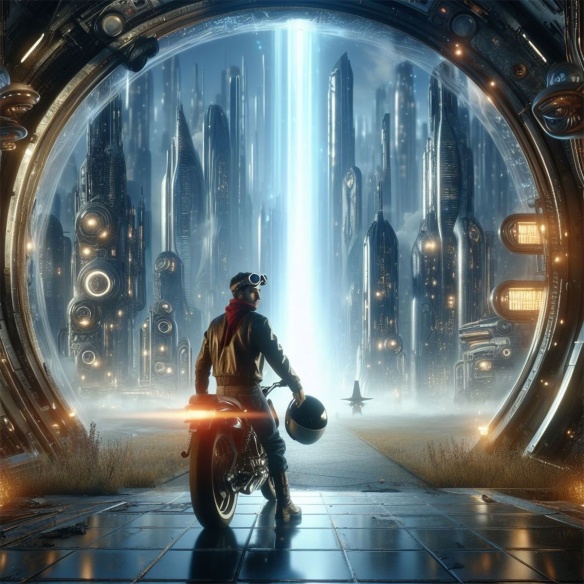 Odyssée 2049 : le motard, gardien de la route et de la liberté