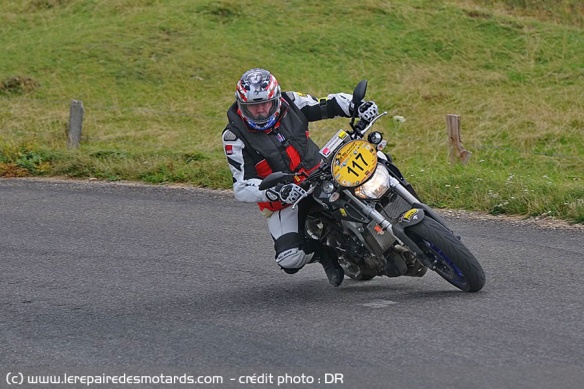Serge Martin forçat engagé au Moto Tour