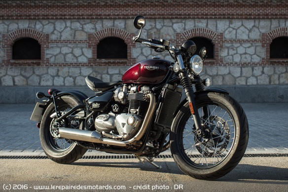 La Triumph Bonneville Bobber
