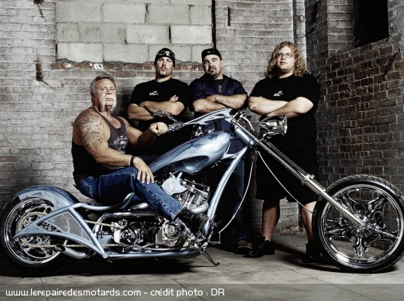 Définition : chopper, ici l'émission American chopper