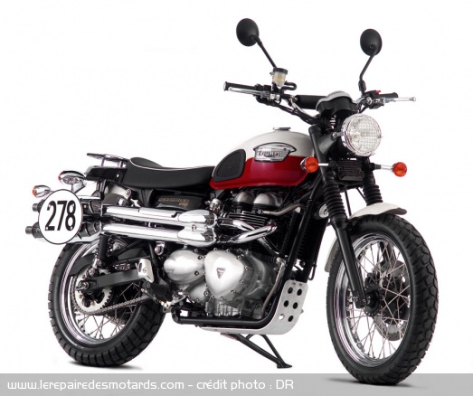 Définiition : scrambler, le Triumph de 2006