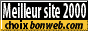 Meilleur site 2000 - choix bonweb.com