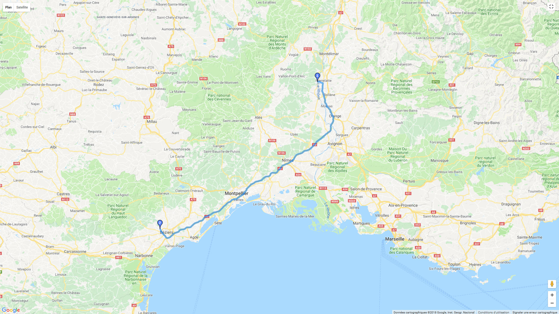 Pour zoomer sur la carte et avoir plus de détails, connectez-vous ! Carte roadbook La tanière de l'ours