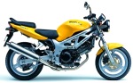 Suzuki SV 650 N - jaune