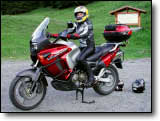 Honda Varadero 1000 - La moto du papa de Bubulle (sur centrale)