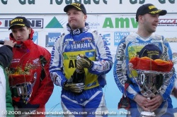 Histoire pilote : Arnaud Demeester (au centre)