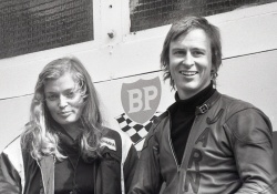 Jarno Saarinen et sa compagne, Soili Saarinen 