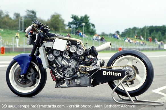 Le V-Twin 'maison' est utilisé comme élément porteur