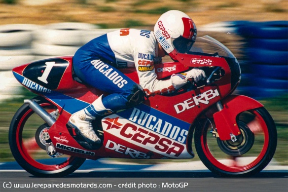 En trois saison, Jorge Martinez remporte quatre titre, dont le doublé 80/125 en 1989 En trois saison, Jorge Martinez remporte quatre titre, dont le doublé 80/125 en 1989