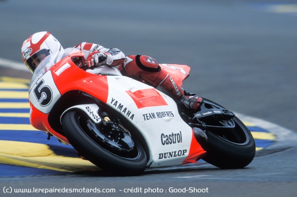 Luca Cadalora lors du Grand Prix de France 1994 Luca Cadalora lors du Grand Prix de France 1994