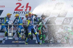 Podium 24 H Motos 2015 - crédit photo : David Reygondeau