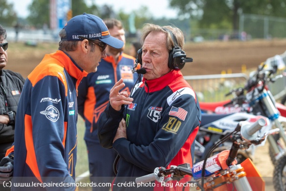 Roger DeCoster au MX des Nations 2022 Roger DeCoster au MX des Nations 2022