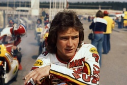 Pilote de légende : Barry Sheene (photo : DR)