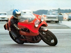 Pilote de légende : Thierry Tchernine au Bol d'Or 1973 (photo : DR)
