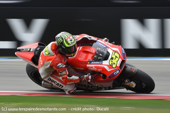 Cal Crutchlow au Ducati Team