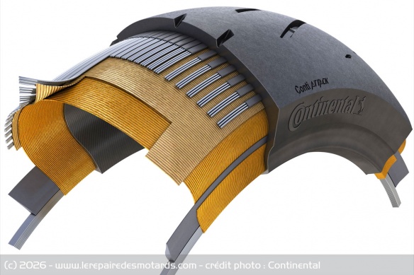 La structure du Continental ContiSportAttack 5