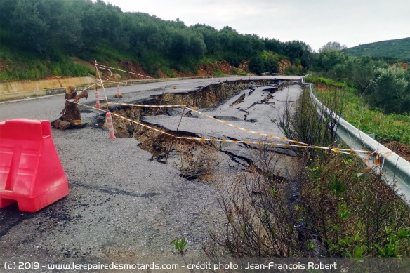Les conditions de l'essai étaient pour le moins difficiles