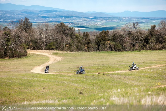 Essai des pneus Dunlop Trailmax Raid sur 200 km en Toscane