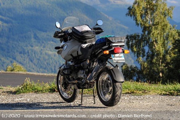 Les Terra Force-R n'ont pas  rougir de leurs performances, mme face aux Metzeler qui quipaient prcdemment cette R 1150 GS 