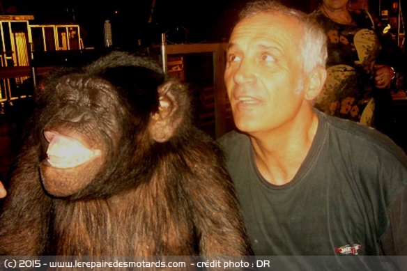 Alain (à droite), a même doublé King Kong !