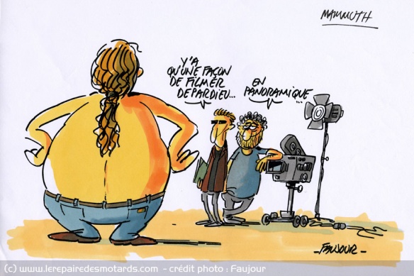 Dessin de Faujour sur Mammuth