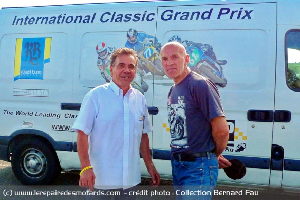 Eric Saul et Bernard Fau, complices du Continental Circus et liés d'une indéfectible amitié...