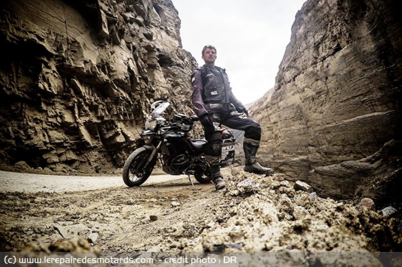 Au Chili en Triumph Tiger 800 XC